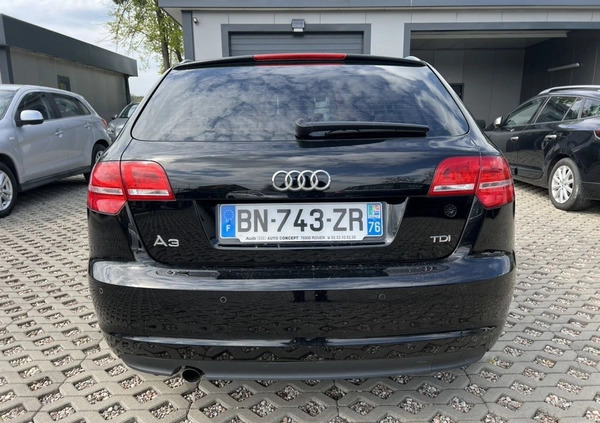 Audi A3 cena 29700 przebieg: 237000, rok produkcji 2011 z Ostrołęka małe 172